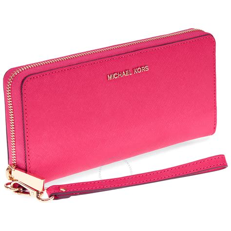 michael kors wallet pink